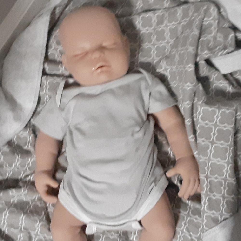 18" silicone baby doll